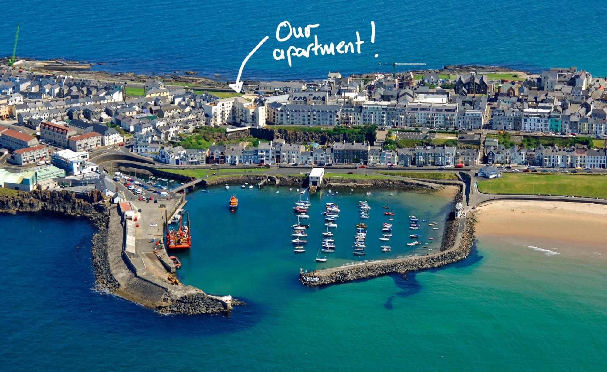 Apt3, No 2 Antrim Gardens, Portrush With Seaview 外观 照片